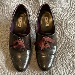 Alfani Booties with Ribbon Laces